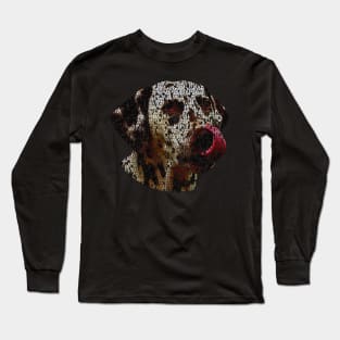 Dalmatian Info Graphic Long Sleeve T-Shirt